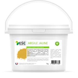 argile jaune cheval