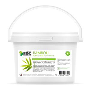 BAMBOU – Reminéralisation et raideurs cheval – Plante pure