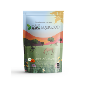 CHIPS DE CAROTTE Cheval – Friandises sans sucres et naturelles