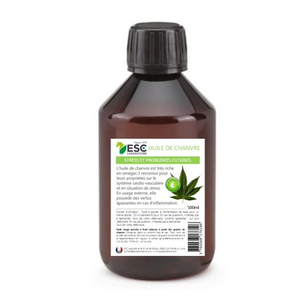 huile de chanvre ESC Laboratoire