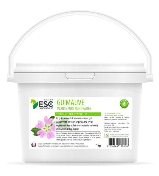 guimauve pure pour cheval - ESC Laboratoire