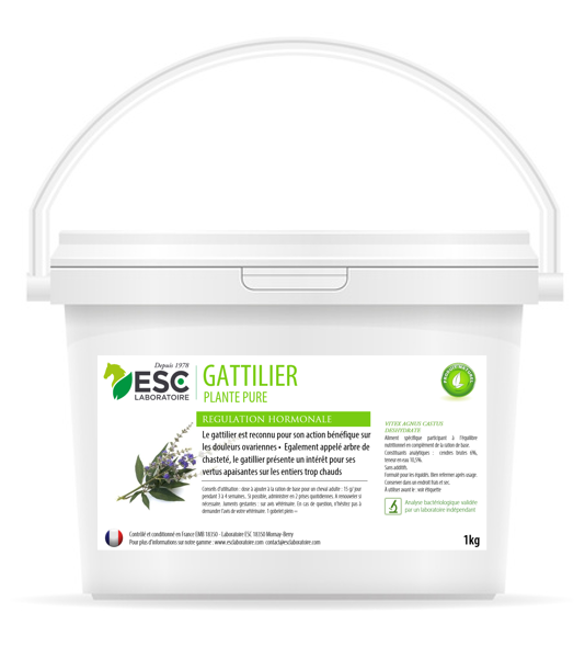 Gattilier - régulation hormonale jument - ESC Laboratoire