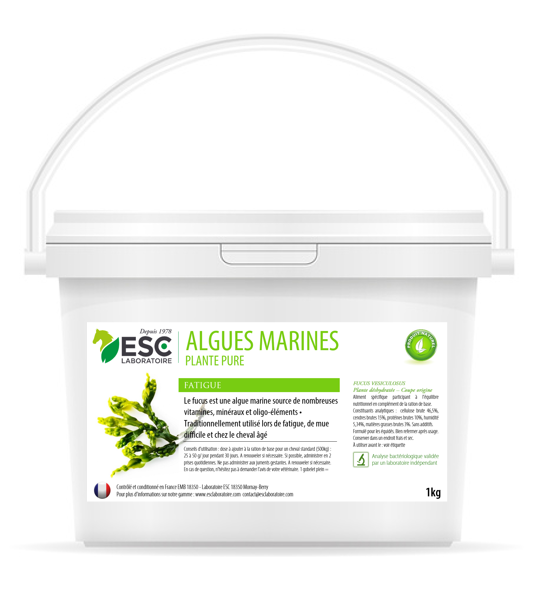 algues marines ESC Laboratoire