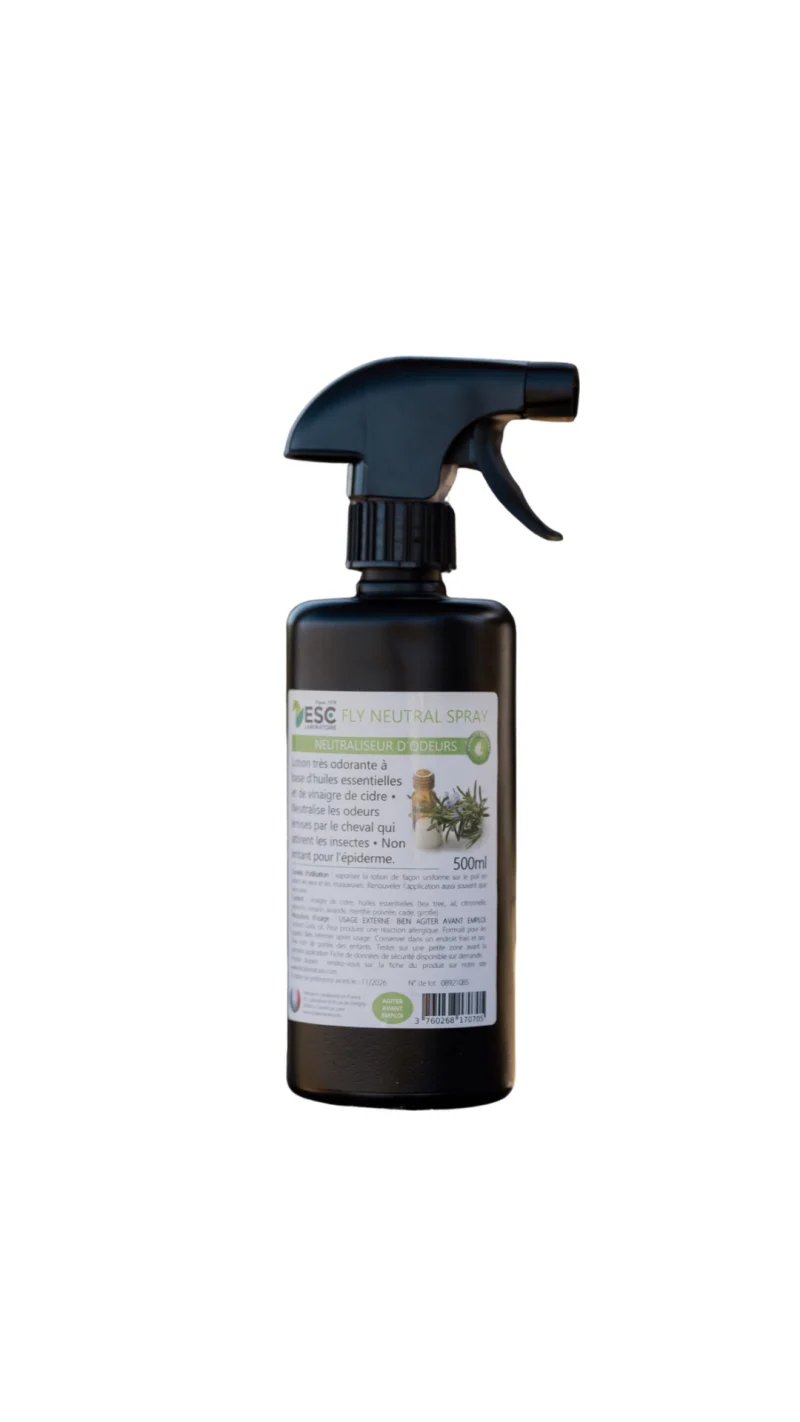 Fly neutral spray ESC Laboratoire spray anti mouche cheval