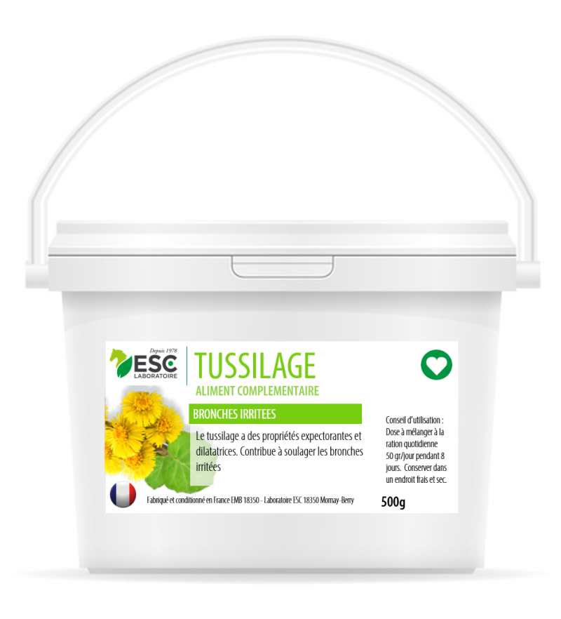 Tussilage - soutien respiratoire cheval