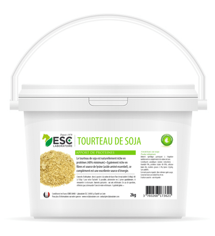 tourteau de soja cheval