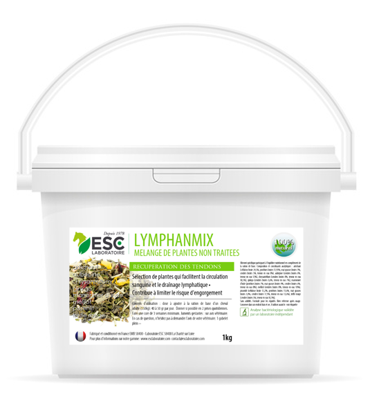 engorgement tendons cheval - Drainant lymphatique Plantes ESC