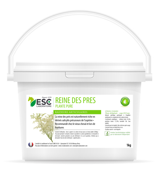 reine des prés plante pure ESC Laboratoire
